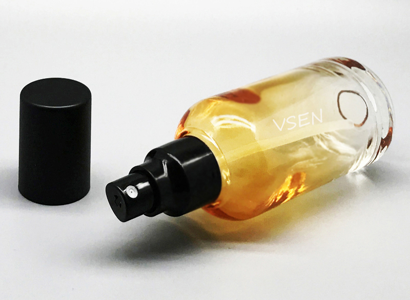 新款化妝品24k 化妝品玻璃瓶套裝定制120ml乳液按(圖4)